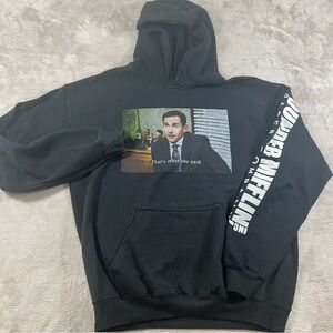 The‎ Office black XL hoodie